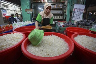 Ramadan, Penjual Kolang-kaling Kebanjiran Order