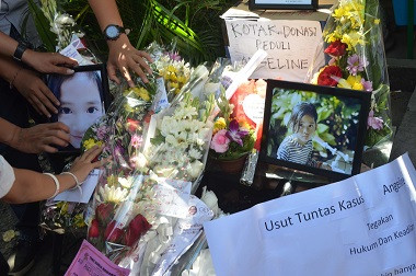 Polda Bali Telurusi Akun Facebook Umumkan Angeline Hilang