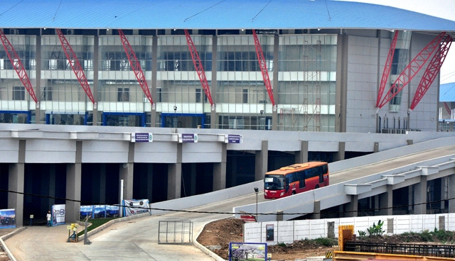 Terminal Pulogebang (Foto: Antara/Dian Dwi Saputra)