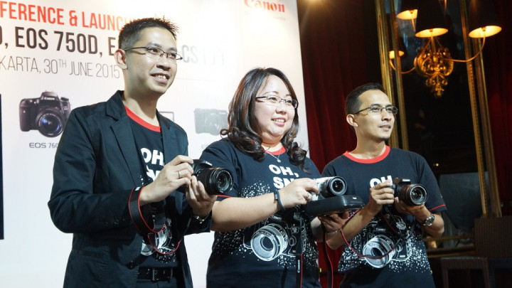 Canon Rilis EOS 760D dan EOS 750D, Kamera DSLR Baru untuk Pemula  