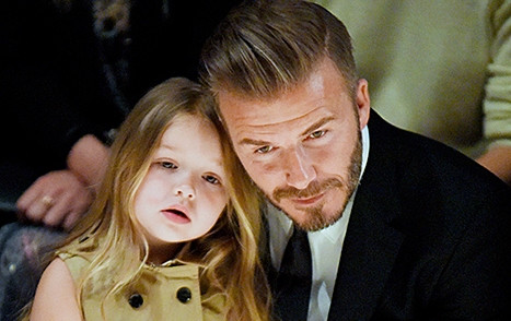David Beckham Dedikasikan Tato Minion untuk Putrinya