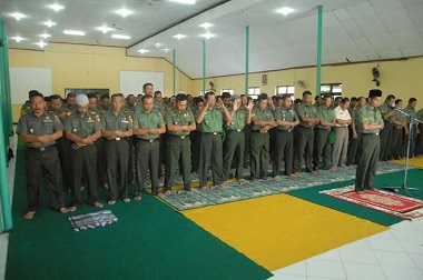 Kodim 0814 Jombang Gelar Salat Gaib untuk Korban Kecelakaan Hercules