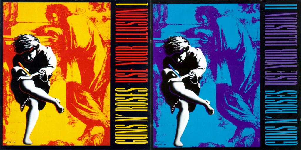 Foto: Use Your Illusion I & II, GNR  / Twitter