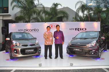 Kia Buka Selubung New Rio Platinum dan New Picanto Platinum  