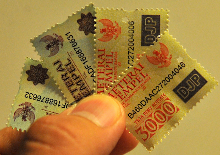 Dirjen Pajak: Harga Meterai Lama tak Masuk Akal  