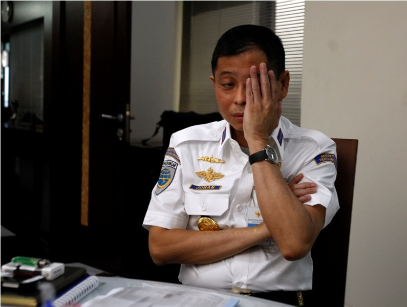 Menhub Ignasius Jonan. Foto: MI/Adam Dwi