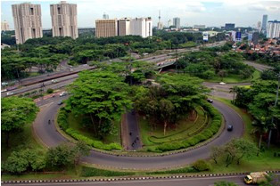 Pembangunan Jalan Layang Semanggi Ditargetkan Tahun Depan