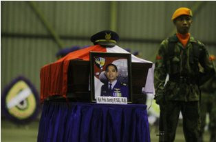 Jasad Pilot Kapten Sandy Masih Bisa Dikenali