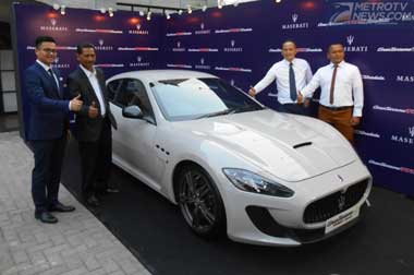 Maserati GranTurismo MC Stradale Edisi HUT ke-100 Hadir di Indonesia
