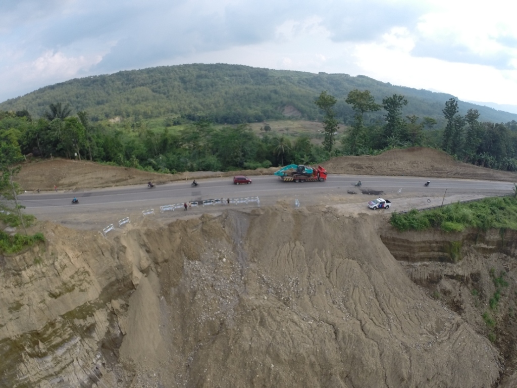 Foto: Jalur Ciregol, Brebes, Jawa Tengah/MTVN_Kuntoro Tayubi