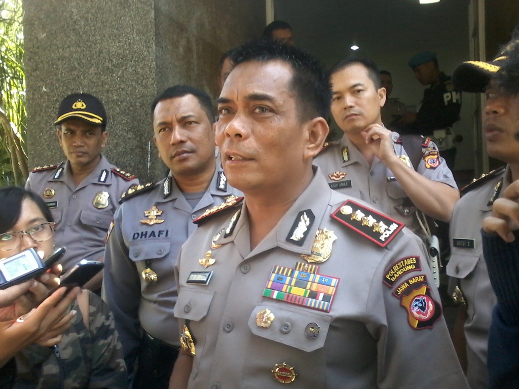 Foto: Kapolrestabes Bandung Kombes Pol Angesta Romano Yoyol/MTVN_Jaenal Mutakin