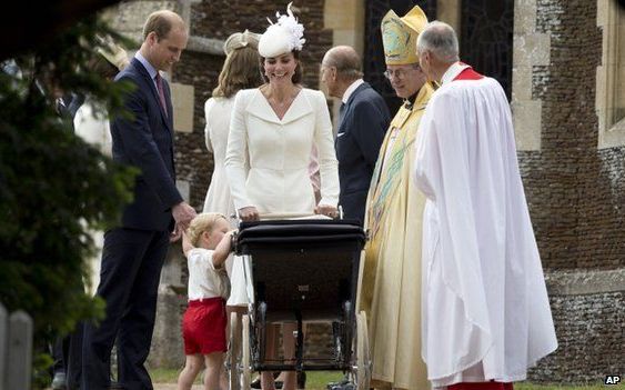 Putri Charlotte Dibaptis di Gereja Sandringham