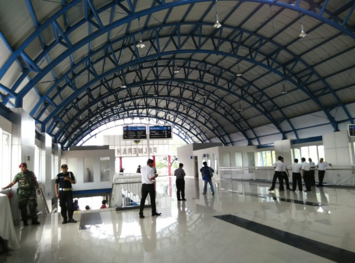 Begini Suasana Stasiun Palmerah Senilai Rp36 Miliar