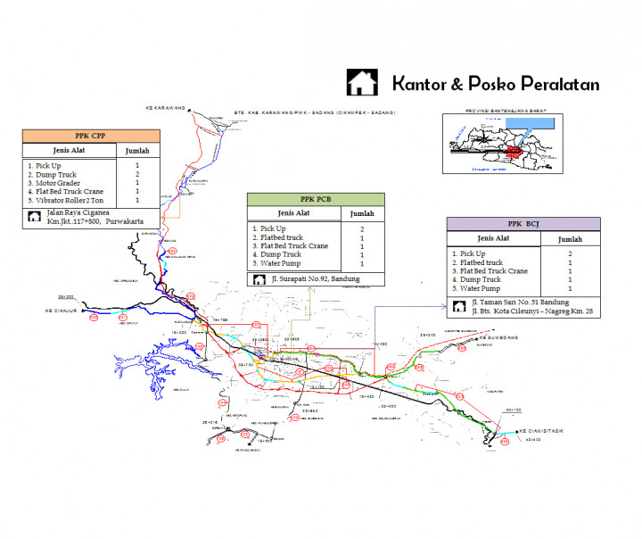 3 Posko Awasi Jalur Ciganea-Nagrek 