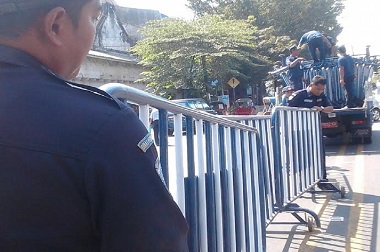 189 Barikade Dipasang Perlancar Mudik Lebaran di Solo