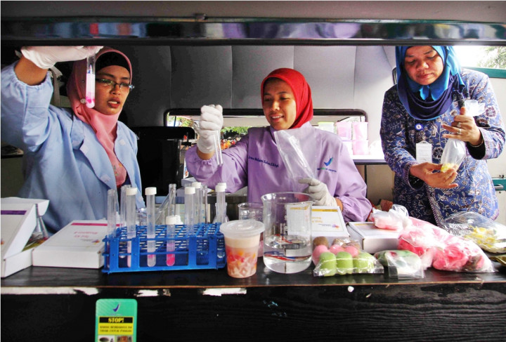 Pewarna Tekstil Ditemukan di Tempat Penjualan Takjil Jakarta Pusat