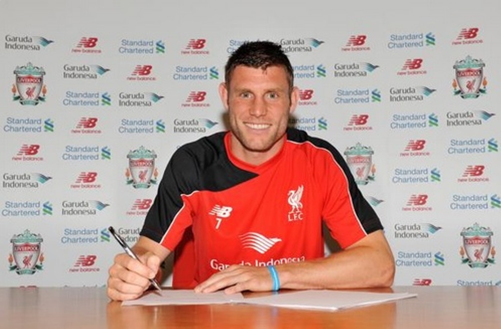 James Milner diperkenalkan sebagai pemain anyar Liverpool, Senin 6 Juli (Liverpool)