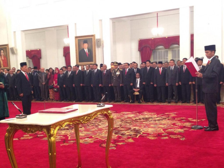 Presiden Jokowi Lantik Sutiyoso Jadi Kepala BIN