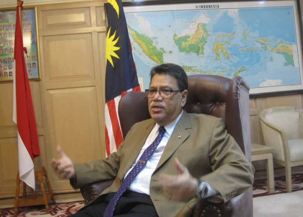 Dubes Malaysia untuk Indones Zahrain Mohamed Hussain (Foto: Fajar Nugraha/MTVN)