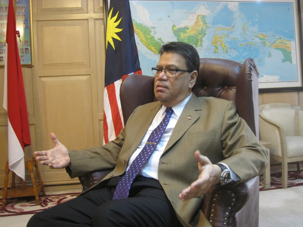 Dubes Malaysia untuk Indonesia Zahrain Mohamed Hussain (Foto: Fajar Nugraha/MTVN)
