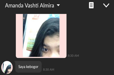 Amanda Sudah Dibawa Pulang Orangtuanya