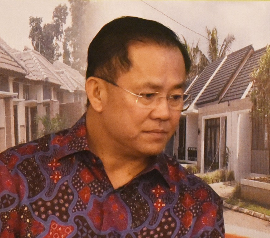 Ketua Realestate Indonesia Eddy Hussy (ANTARA FOTO/Hafidz Mubarak A)