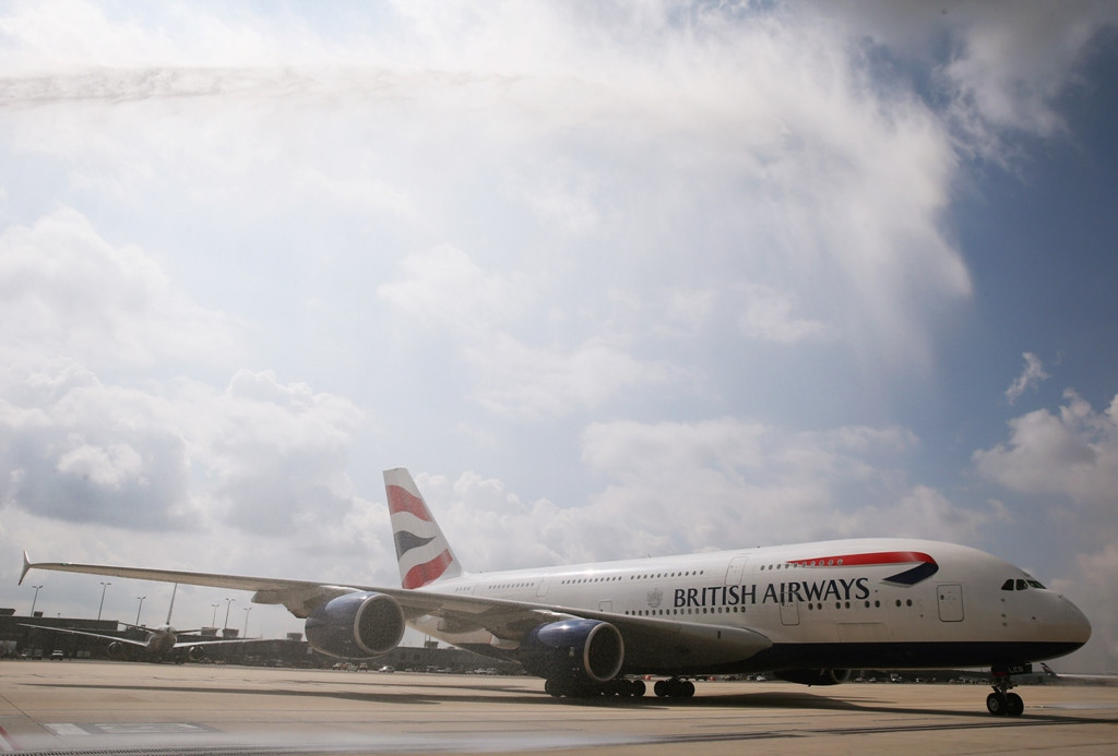 Pesawat British Airways (Foto: AFP)