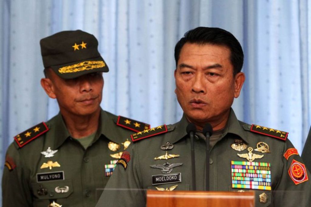 Panglima TNI Jenderal Moeldoko. (MI/Immanuel Antonius)