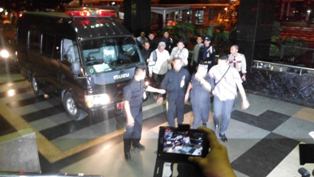 Lima Orang PTUN Medan yang Ditangkap Tiba di KPK 