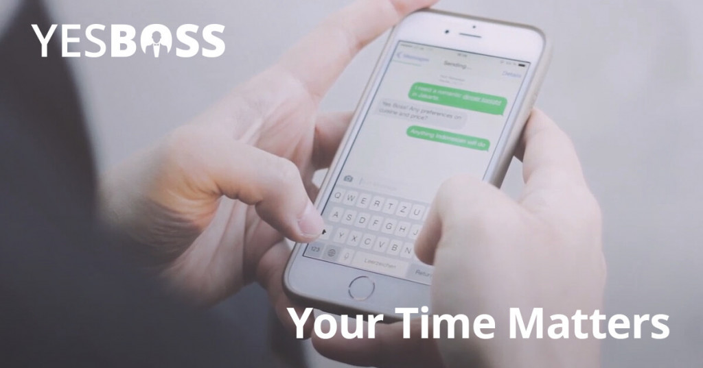 YesBoss mengusung tagline: karena waktu Anda berharga.