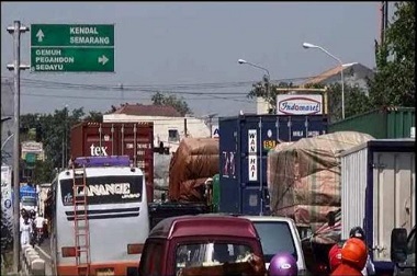 H-10, Lalu Lintas di Pantura Wilayah Kendal mulai Padat