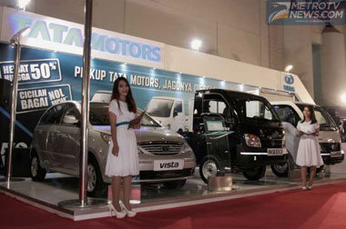 Tata Motors Target 300 Unit Kendaraan Dipesan di GIIAS 2015 