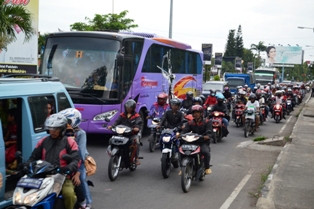 Pantura Mulai Ramai Dilintasi Pemudik Roda Dua