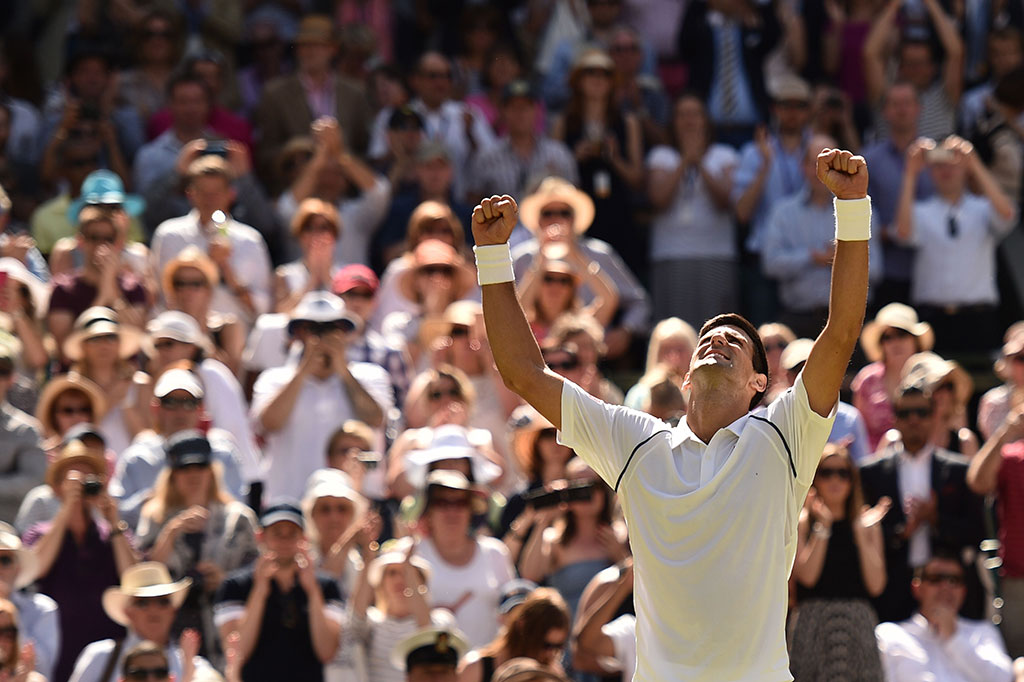 Djokovic Bertemu Federer di Final Wimbledon