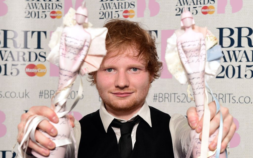 Ed Sheeran. (Foto:AFP/Leon Neal)