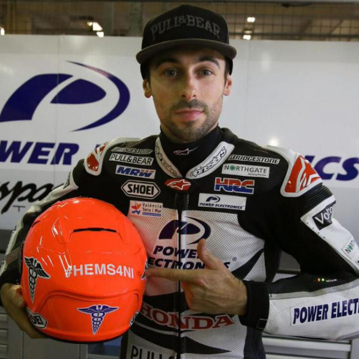 Laverty Pakai Helm Dokter untuk MotoGP Jerman 