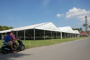 Alun-Alun Jombang Bersolek Jelang Muktamar NU