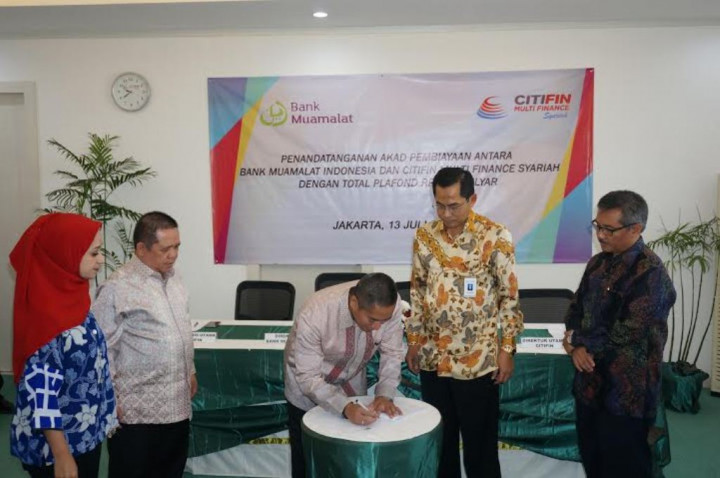 Bank Muamalat Kucurkan Rp125 Miliar ke Citifin Syariah
