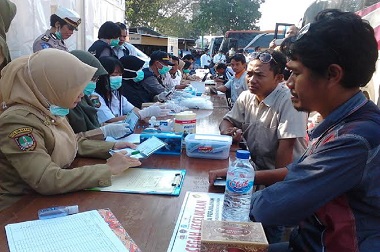 Tekanan Darah Tinggi, Masalah Paling Banyak Ditemui pada Sopir Bus Mudik