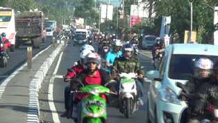 Arus Mudik di Kendal Berkurang 