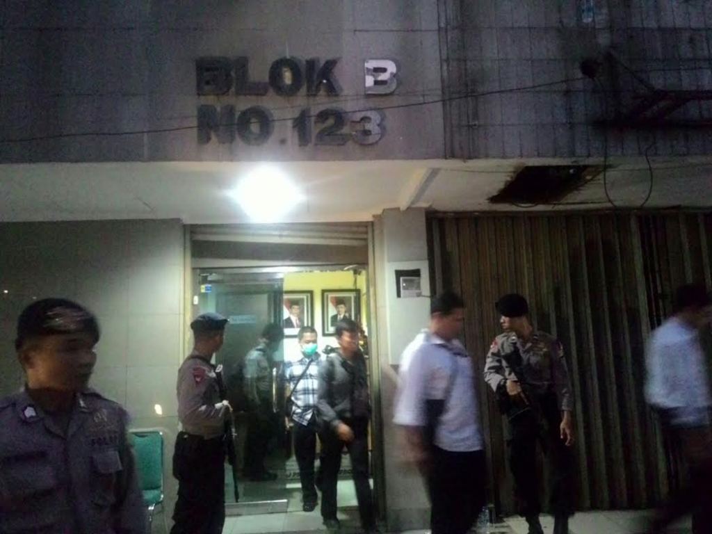 KPK geledah kantor OC Kaligis - MTVN/Arga Sumantri 