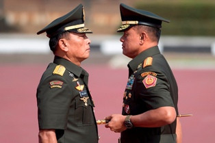 Pesan Moeldoko ke Gatot: Realisasikan Tiga Renstra TNI