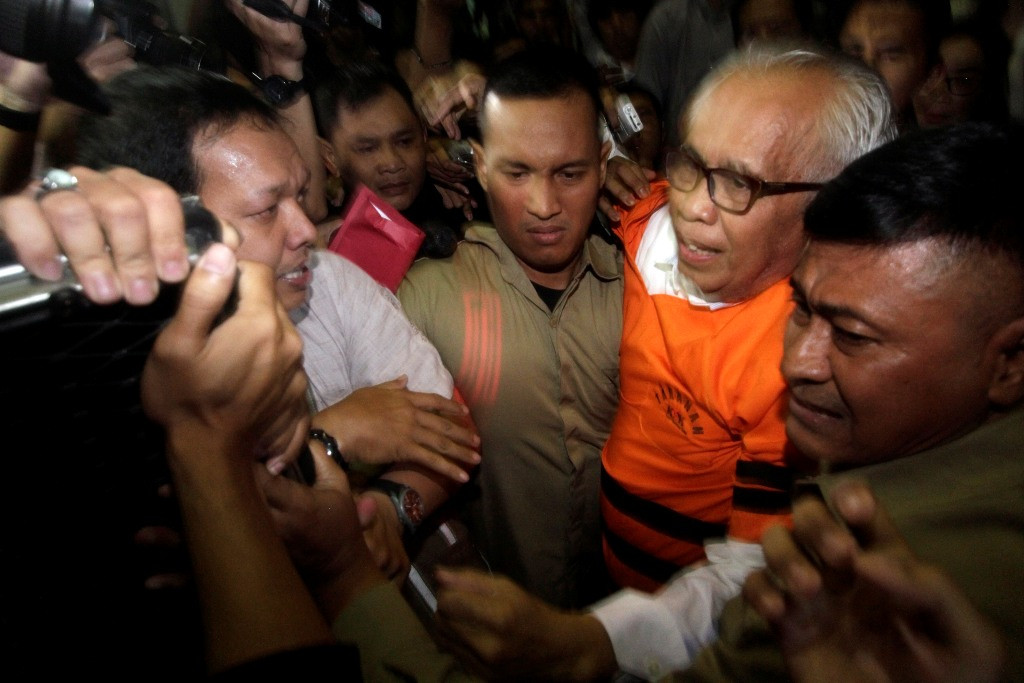 OC Kaligis. Foto: Vitalis Yoga Trisna/Antara