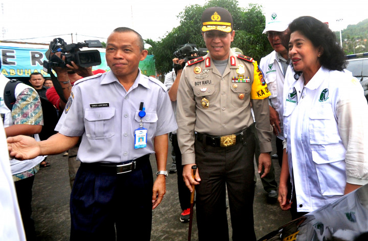 Menkes Sidak Posko Kesehatan di Stasiun Pasar Senen