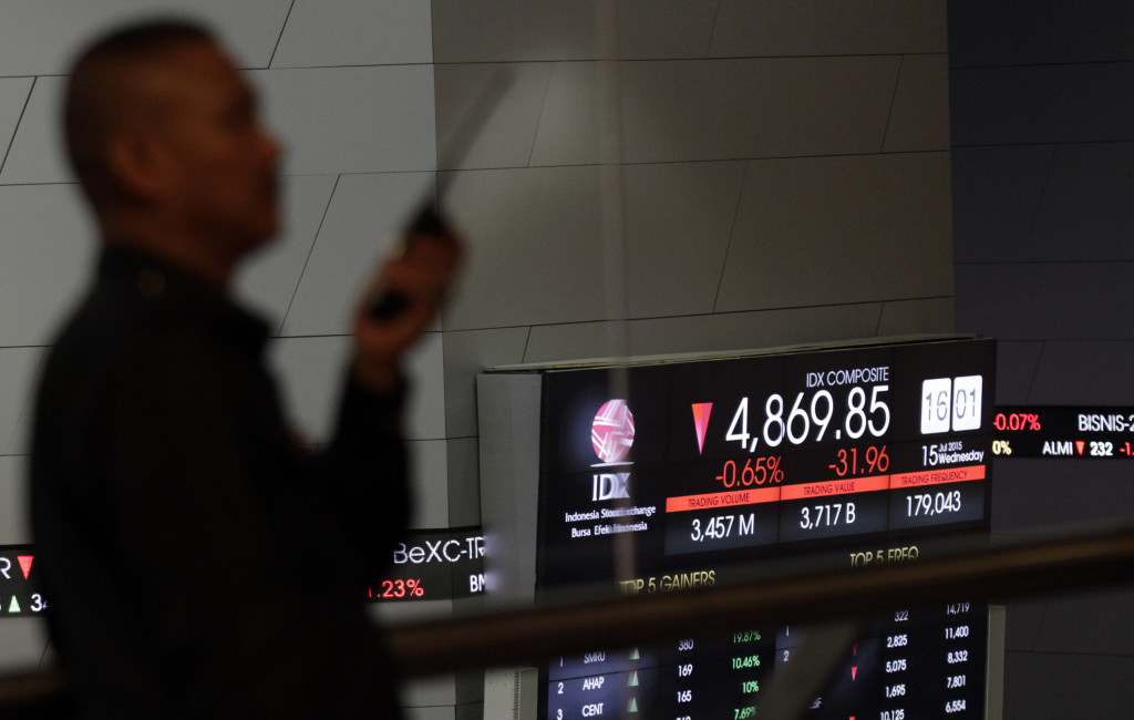  IHSG Melemah Jelang Libur Lebaran  