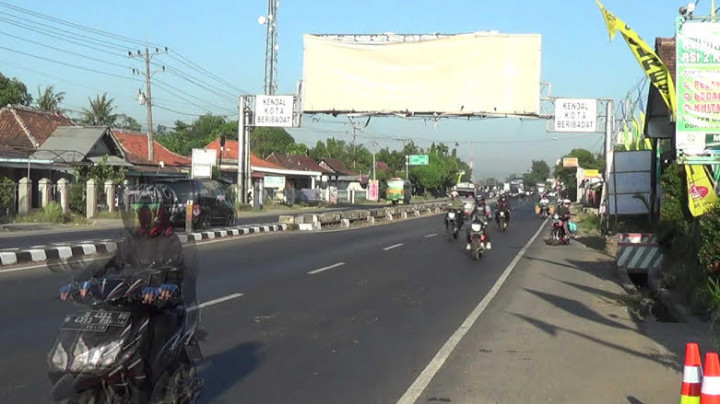 Arus Mudik Pantura Kendal Mulai Sepi  