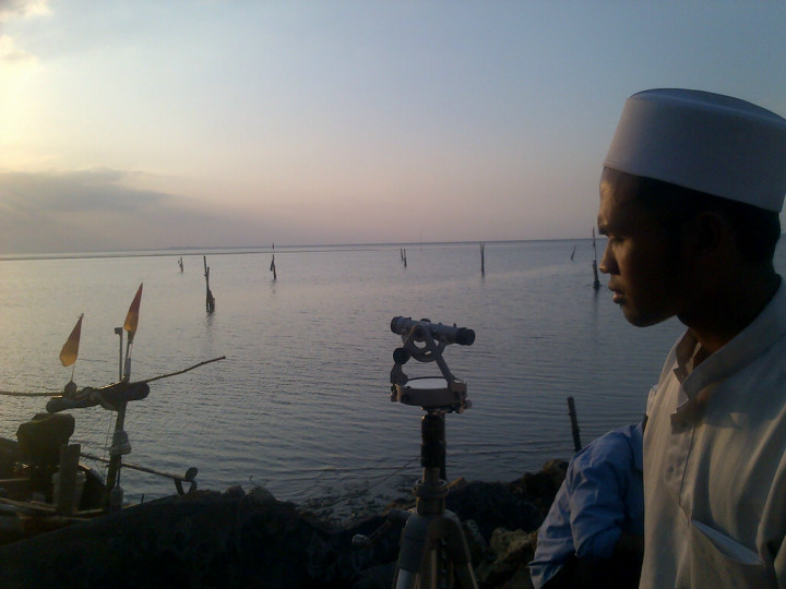 Hilal di Bangkalan Terhalang Mendung