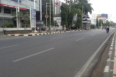 H-1, Jalanan Kota Bandung Lengang dan Lancar
