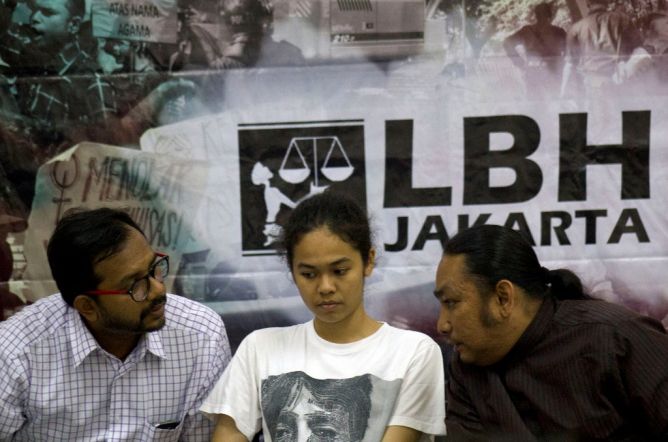 Laola Ester. Foto: Vitalis Yoga Trisna/Antara