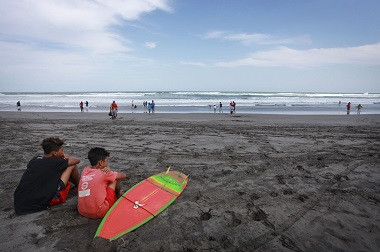 Wisatawan mulai Serbu Pantai Parangtritis Yogyakarta